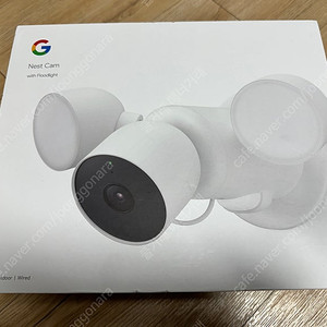 구글 네스트 홈 카메라 캠 CCTV (인도어&아웃도어) 라이트 셋