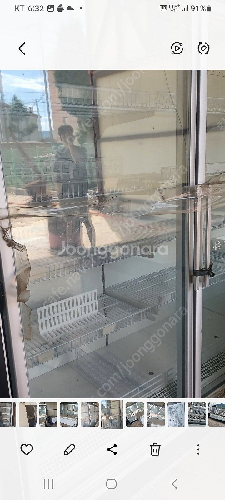 쇼케이스 업소용 냉장고 식육점 냉장쇼케이스 중고 3개--1