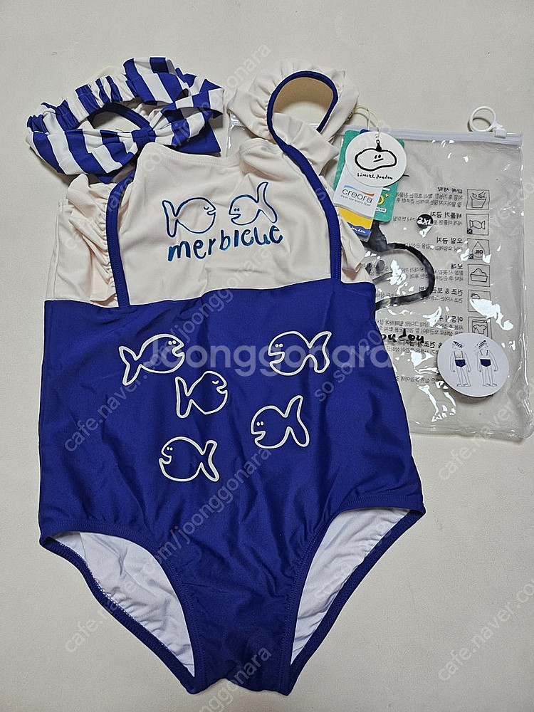 리미떼두두 24SS 물고기 수영복(3XL)&로브(3XL...--2