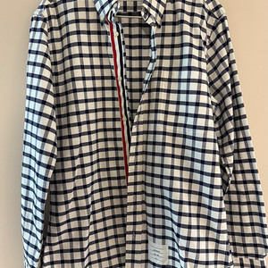 톰브라운(THOM BROWNE) 체크 셔츠 1사이즈