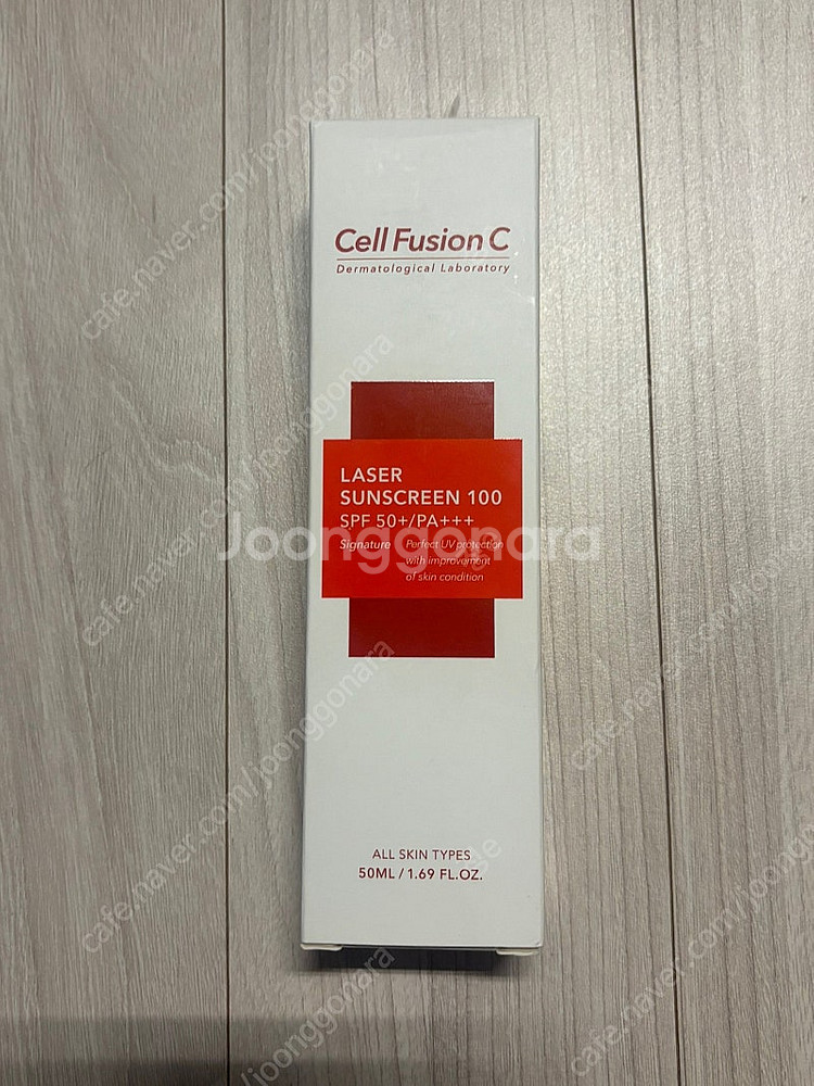 셀퓨전씨 레이저 썬스크린 100 (50ml) 새상품--0