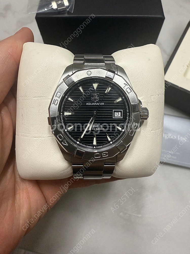 태그호이어 아쿠아레이서 41mm 오토매틱--6