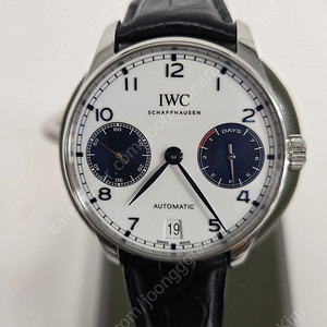 IWC 포르투기저 세븐데이즈 부엉이 (교환 가능 with 네비타이머)