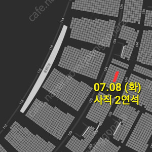 07.08(화) 사직 야구 두산 vs 롯데 1루 내야필드 2연석 응원석 판매