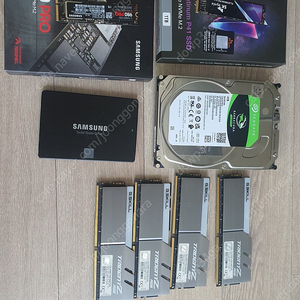 하이닉스 p41 1t 삼성 980프로 1t 870 evo 500gb ssd, 하드디스크(hdd) 3.5인치 4테라