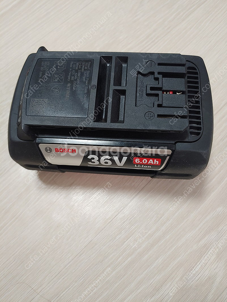 보쉬 36V 6.0ah 대용량 미사용 배터리--0