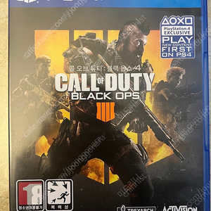 PS4 블랙옵스4팝니다