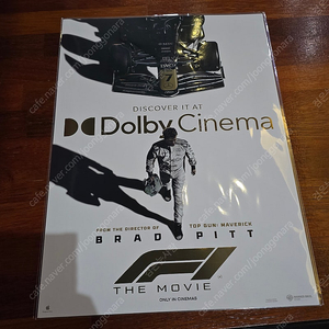 F1 더무비 돌비포스터, 4DX 포스터