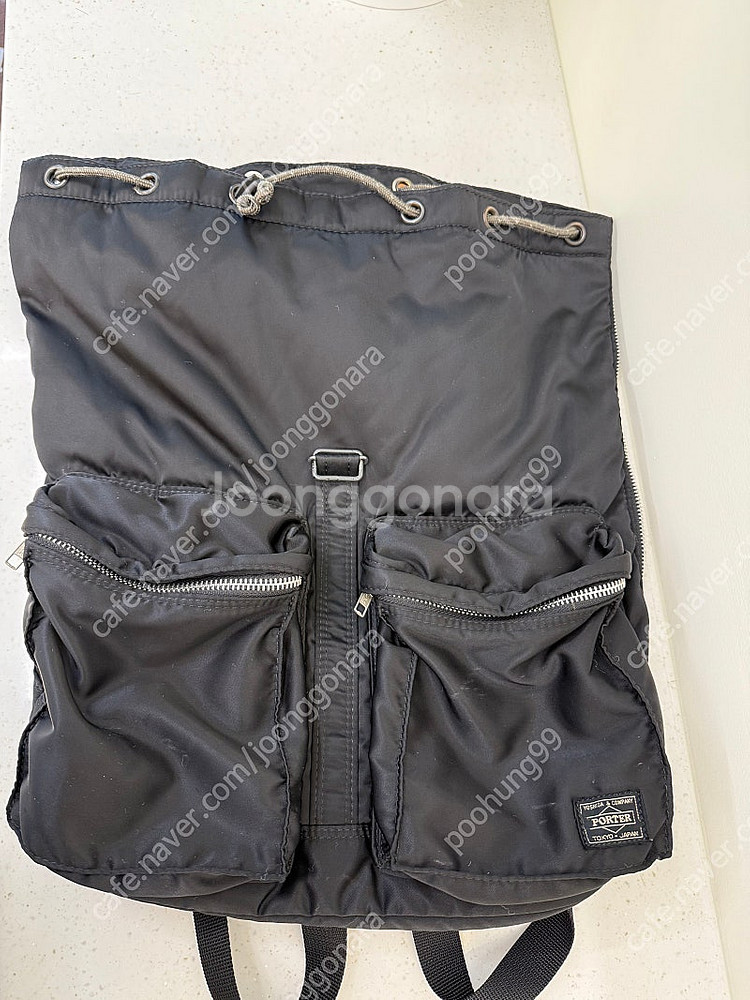 포터 럭색 백팩 블랙팝니다--0