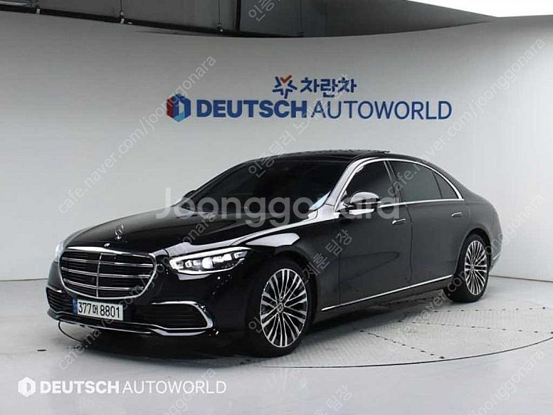 벤츠 인증중고 S클래스 중고 검정색 2021년식 77,...--0