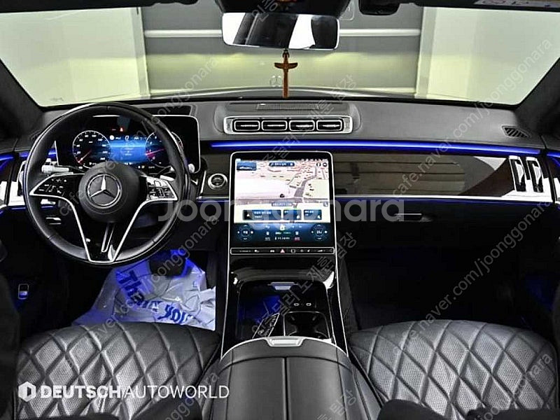 벤츠 인증중고 S클래스 중고 검정색 2021년식 77,...--8