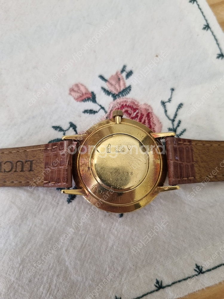 부커러 bucherer 18K금통 오토메틱--1