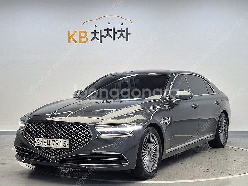 제네시스 G90 중고 제네시스 중고 가격 회색 2020...--0