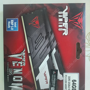 Patriot 패트리오트 DDR5-6400 CL32 64GB(32GBx2)팝니다.