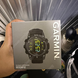 가민 다이빙컴퓨터 디센트 G2 블랙 새상품