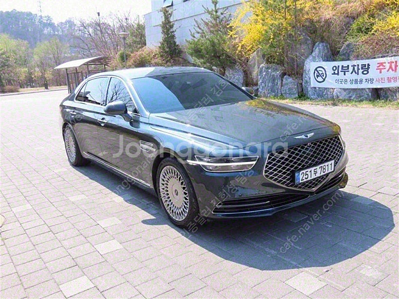 제네시스 G90 중고 제네시스 중고 가격 회색 2020...--3