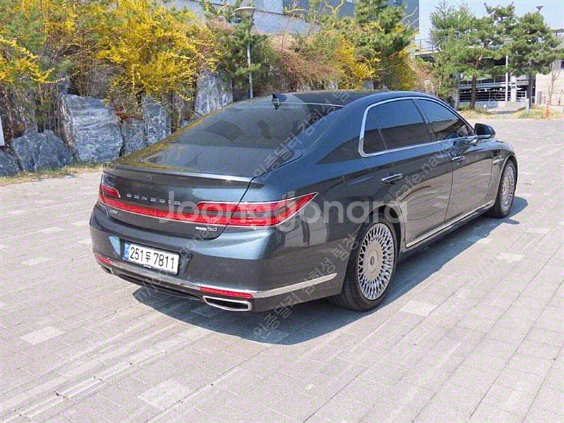 제네시스 G90 중고 제네시스 중고 가격 회색 2020...--4