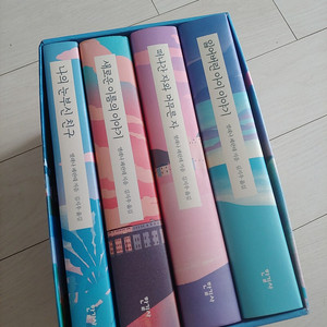 엘레나 페란테 나폴리 4부작 나의 눈부신 친구 등 4권 세트(택포)