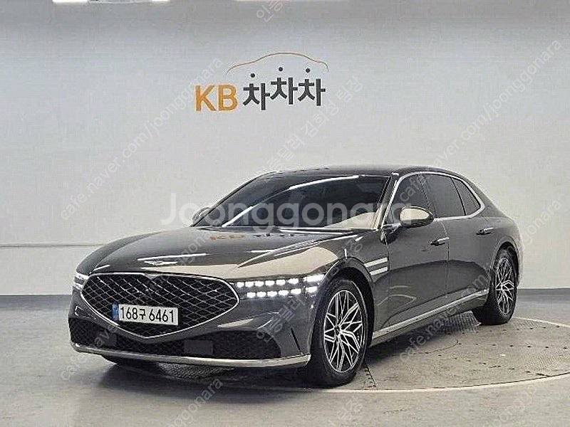 제네시스 G90 중고차 가격 제네시스 중고 회색 202...--0