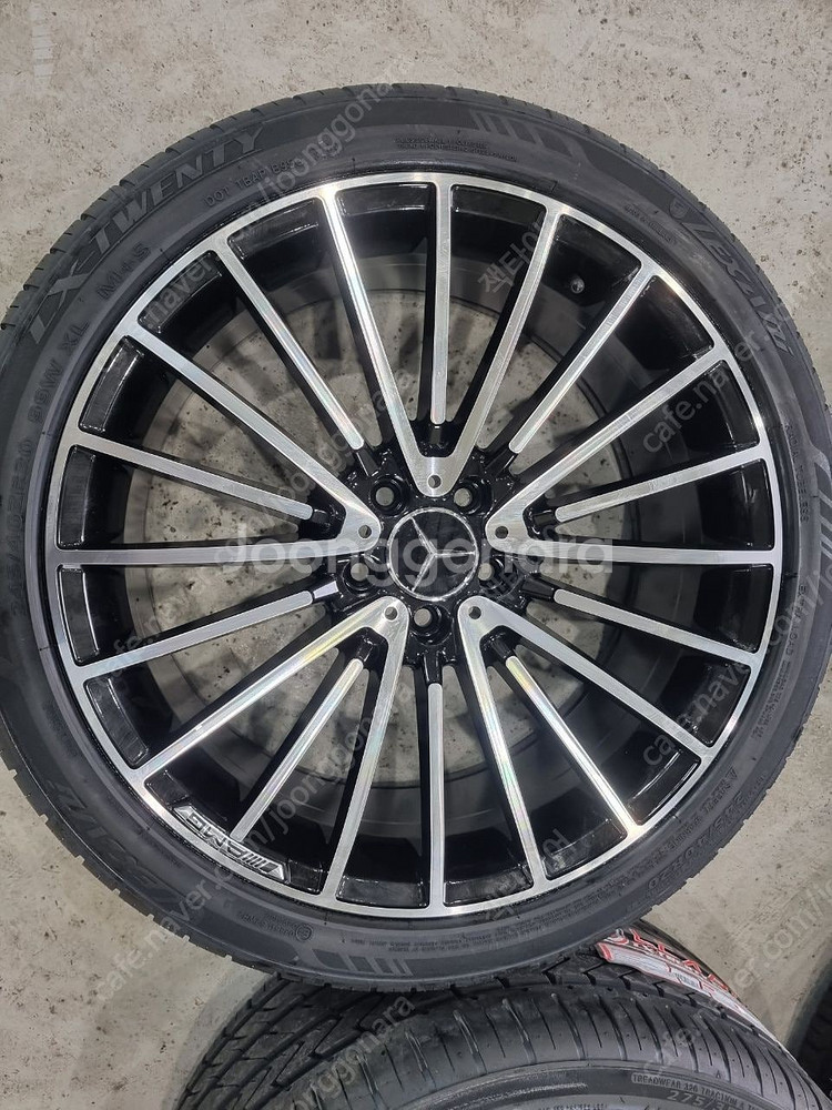 벤츠 S클래스 S500AMG 스타일 20인치 휠타이어 ...--2