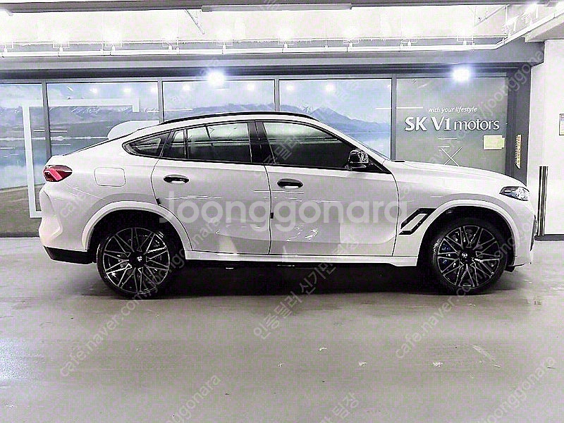 흰색 BMW X6M 중고 4.4 컴페티션 중고차거래카페...--8