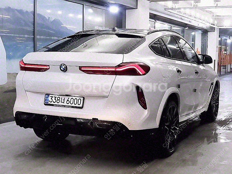 흰색 BMW X6M 중고 4.4 컴페티션 중고차거래카페...--9