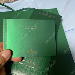 (정품) 로렉스 요마 책자 및 녹색메달 등