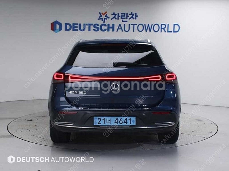 파란색 벤츠 EQA 중고 벤츠 전기차 H243 EQA ...--9