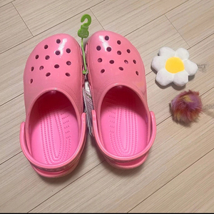 크록스 클래식 핑크 240 새제품(택포)