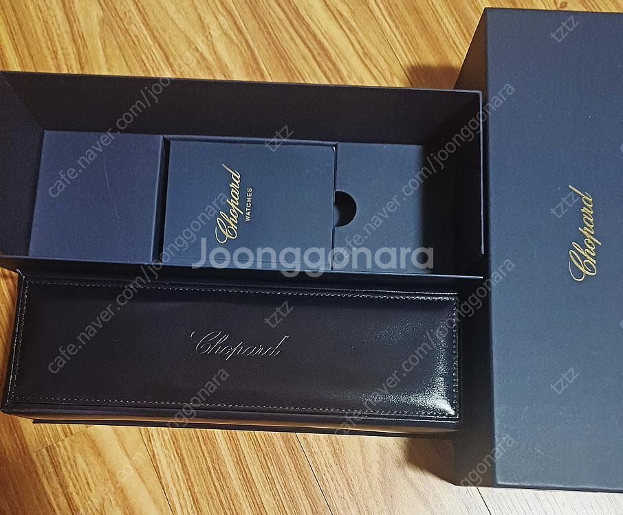 정품 ] Chopard 쇼파드 반지 박스 , 쇼파드 귀...--2