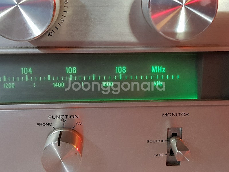 소니 빈티지 AM.FM.포노 리시버앰프--5