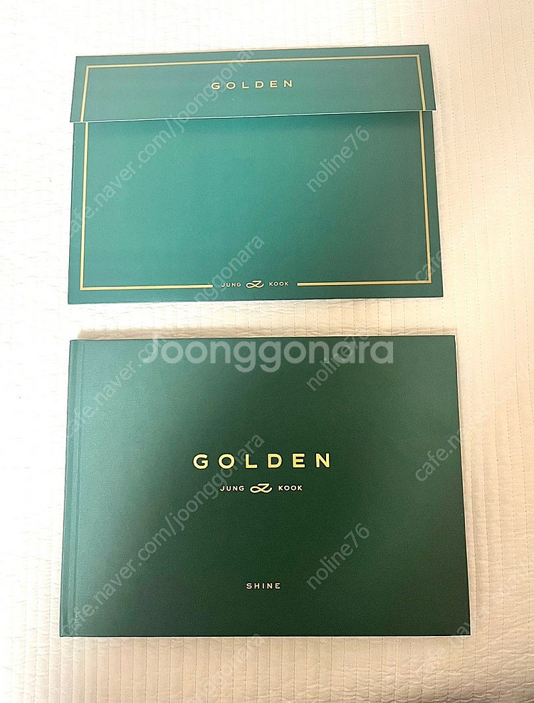 정국 앨범 GOLDEN (정국 포토카드 포함)과 세븐틴...--0