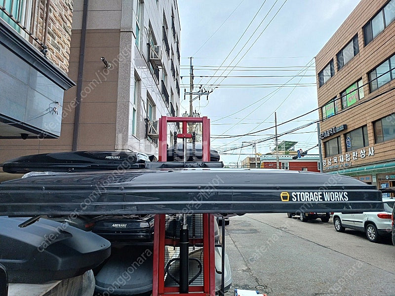 툴레 하프로 팩라인 코토 일체형 루프박스 루프탑텐트 가로바 자전거캐리어 어닝 중고 판매,당일매입,전국 택배 가능(상...--9