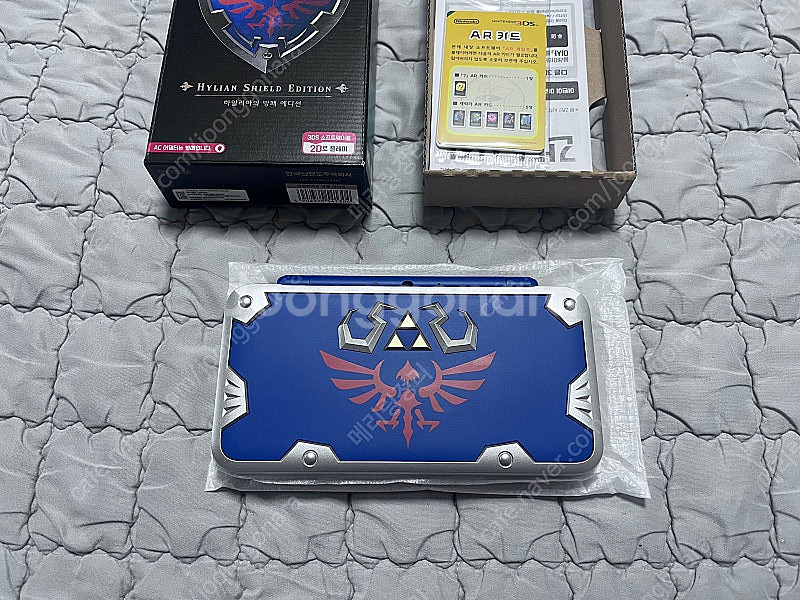 2ds 하이랄방패 에디션! 젤다 하일리아 닌텐도 한정판...--2
