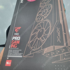 Xfx rx9070xt 3팬 모델 풀박 판매합니다
