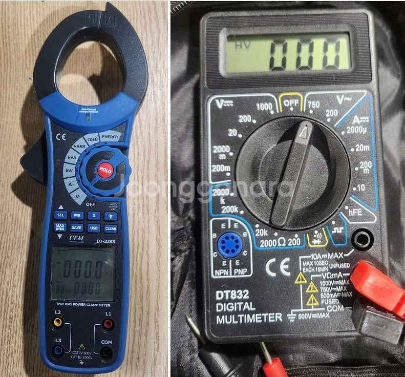 SPG 감속모터, 58V 트랜스포머, CEM 클램프미터...--7