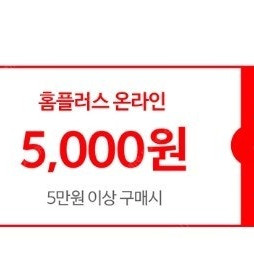 홈플러스 온라인/익스프레스 5000원 할인 쿠폰 1장 500원