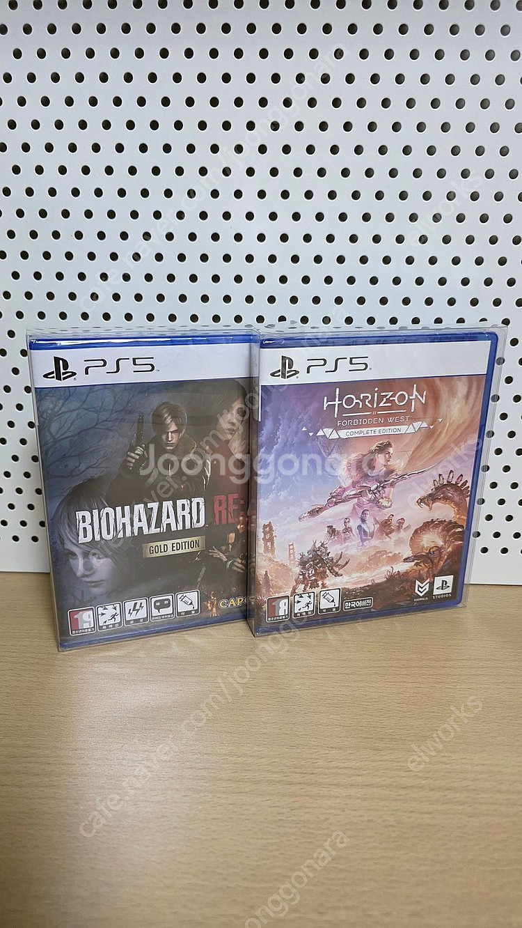 미개봉 새제품 PS5 게임타이틀 8종(프로텍터 케이스 ...--3