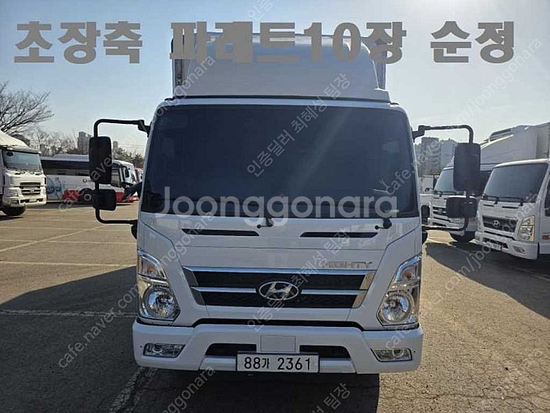 중고윙바디 흰색 2022년식 3.5톤 올 뉴 마이티 중...--0