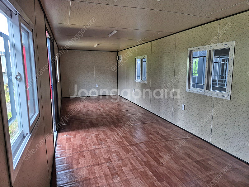 신품양개문 3m*9m 컨테이너 /사무실/창고/양개문--1