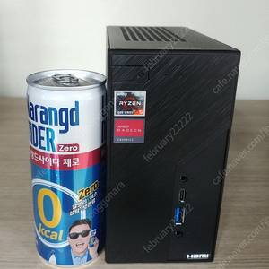 고급사무용 AMD 5600G 작고 귀여운 업소인테리어 컴퓨터 학습용 소형pc