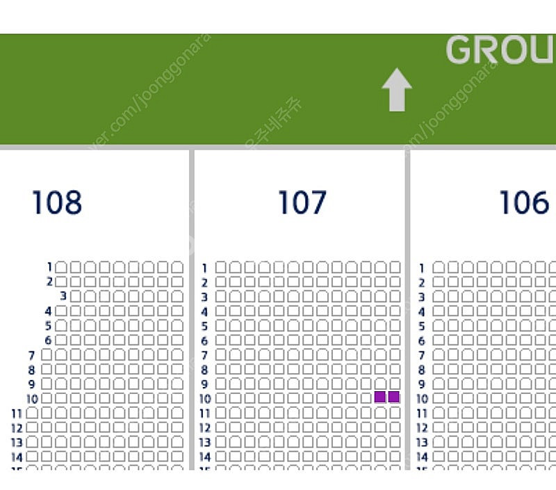올스타전 경기 티켓(워터존) 정가 양도 2매--0