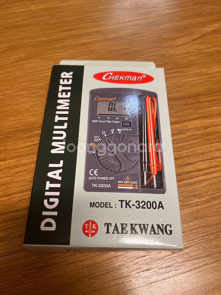[팝니다] 태광 태광전자 디지털 멀티테스터 TK-320...--1