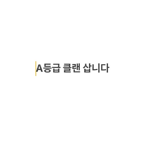 서든어택 A등급 클랜 삽니다