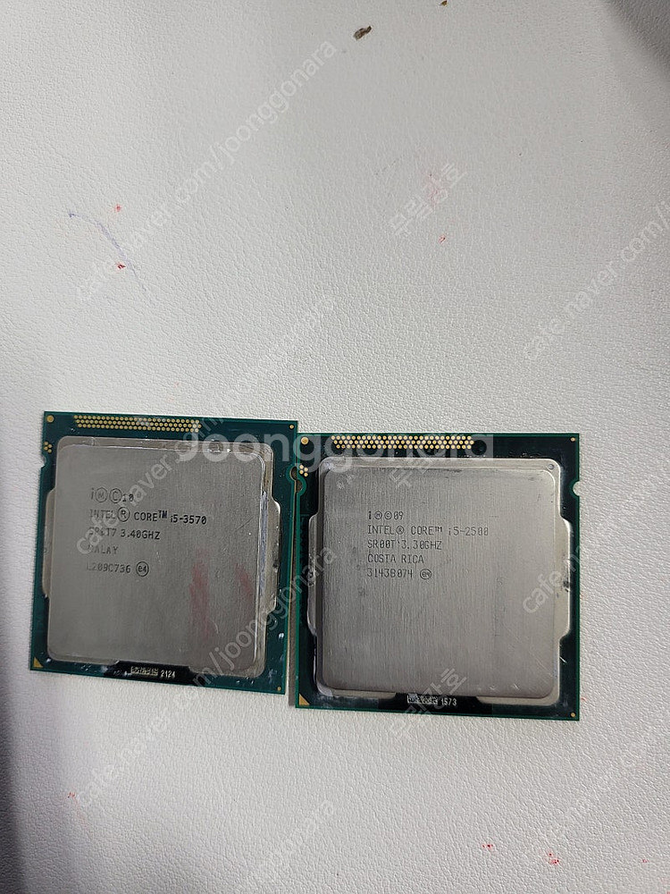인텔 CPU I5 3570 중고판매 I5 2500--0