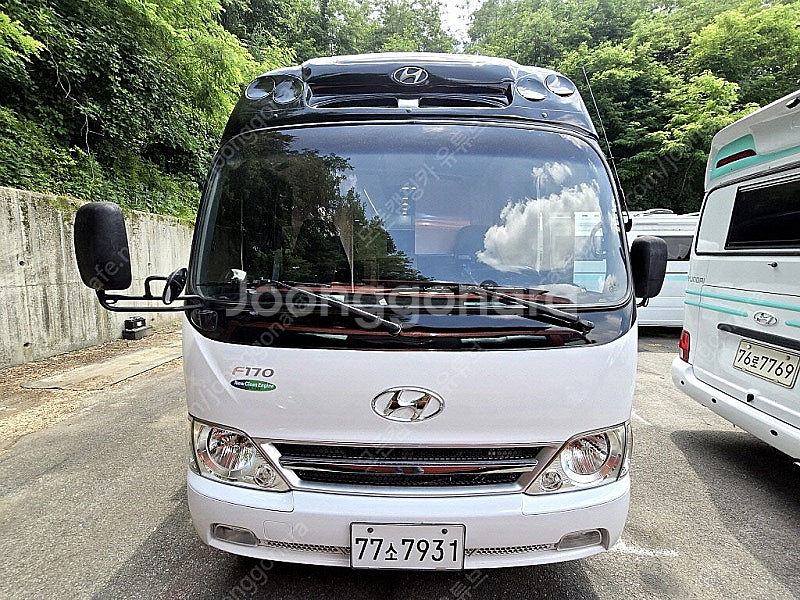 15년식 뉴카운티 숏바디 4인승 캠핑카 (인산철600,...--0