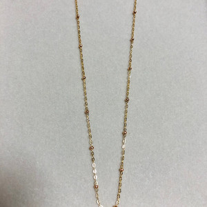 14k 로즈볼 목걸이