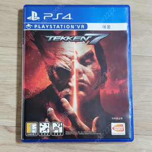 PS4 철권7. 1만7천원. 잘 작동해요^^ 플스4 철권. ps4게임