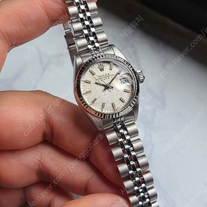[정품] 롤렉스 여성용 데이저스트 실버 린넨 다이얼 빈티지 (Rolex Women's Datejust Silver Dial)
