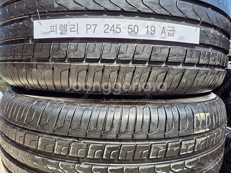 245 50 19 피렐리 타이어 P7 장착무료 A급--1